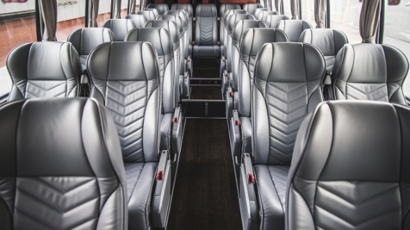 50 passenger charter bus interior north bergen