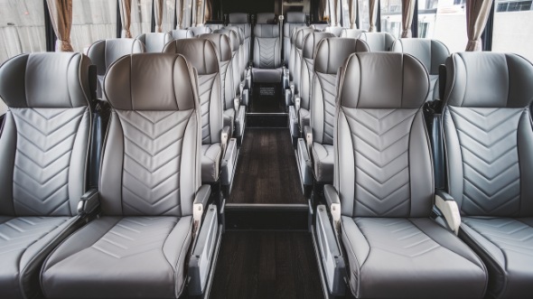 54 passenger charter bus interior hoboken
