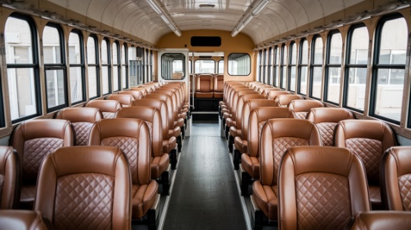 school bus rental interior west new york